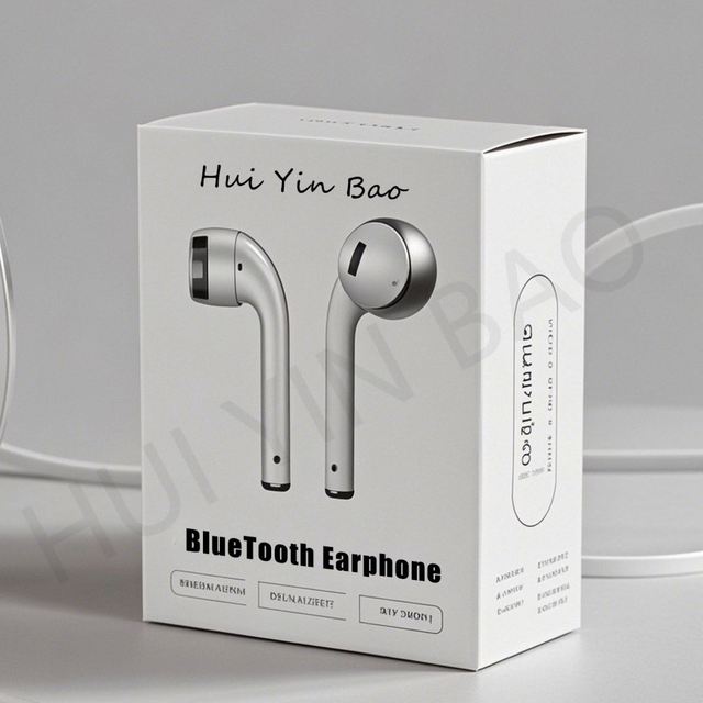 Custom Wireless Headphone Headset Outer Packaging Boxes Bluetooth Earphone Rigid Boxes Earphone Packing Paper Hanging Box