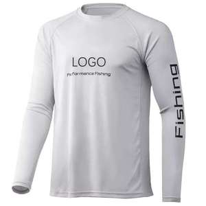 Vêtements de protection solaire séchage rapide personnalisé Upf 50 hommes femmes chemises de soleil à manches longues Performance T-Shirt Upf vêtements chemises de pêche - Product Image 2