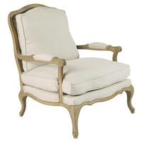 Chaise de salon en acajou, Style français, louis berg