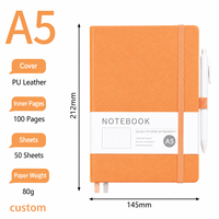 Carnets de souvenirs personnalisés pour salons professionnels, couverture en cuir PU, pages épaissies, reliure rigide, enregistrement de conférences, couleur personnalisée, fabricant