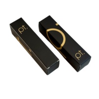 Caja de cartón plegable con solapa de tamaño personalizado, parte superior de cartón Kraft, cierre automático, parte inferior, extremo inverso, caja de embalaje de marca
