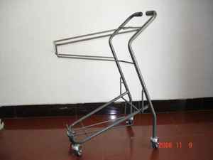 Carrito de Compras Estilo Japonés, Carrito de Compras con Recubrimiento de Resina, Carritos de Compras Metálicos con Recubrimiento por Inmersión - Product Image 2