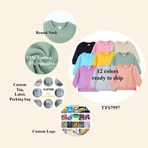 Korte winterjas voor peuters, kindertrui zonder capuchon, katoenen fleece kleding, kinderkleding jongens meisjes, groothandel - Product Image 4