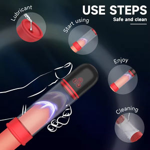 Bomba de Vacío Eléctrica de Alta Calidad a Prueba de Agua para Agrandamiento del Pene con Sensación Realista para la Masturbación Masculina - Product Image 5