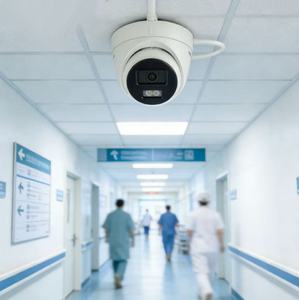 Caméra réseau tourelle fixe <span class=keywords><strong>Hikvision</strong></span> DS-2CD1323G2-LIUF/SL 2 MP Smart Hybrid Light, longue portée, sécurité en temps réel, audio bidirectionnel - Product Image 3