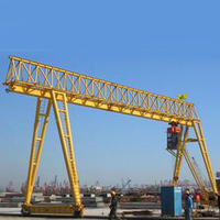 Grue à portique mobile électrique MH-T de 5 tonnes pour usage extérieur en usine