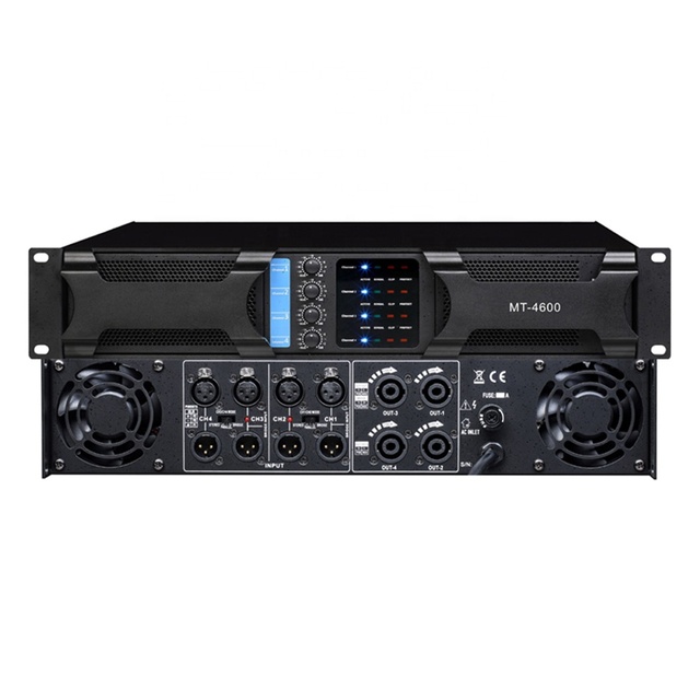 MT Pro Audio Power Amplifier Professional Sound Equipment/Amplifiers/Speaker 4 Channel Audio Amplifier