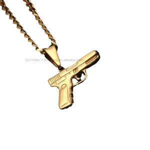 Accesorios: colgante moderno estilo hip-hop, preservación del color al vacío, collar de personalidad para hombre con baño electrolítico. - Product Image 5