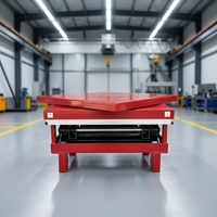 Plataforma Elevadora de Tijera Estacionaria Anticaídas, Plataforma Hidráulica Fija para Transferencia de Materiales en Fábrica