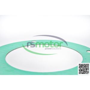 Junta de brida redonda OEM MWM Junta de sellado plano en varios materiales FKM EPDM NBR Silicio Metal Nylon - Product Image 1