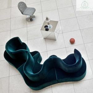 Nuevo producto personalizado proveedor dorado sofá dos plazas - Product Image 2