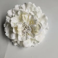 Broches à fleurs de pivoine superposées, pinces à corsage, broches en tissu colorées, accessoires floraux pour cadeaux, fêtes et mariages