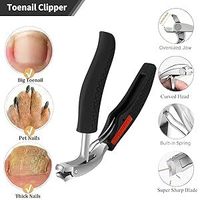 Longhui Nouveau Kit de Manucure 8 Pièces en Acier Inoxydable, Coupe-Ongles à Ouverture Large Ultra-Précis et Très Affûtés, Pince à Cuticules pour Salon