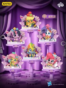Caja de 24 figuras 3D de anime My Little Pony al por mayor, caja sorpresa de la gran gala para juguetes, regalos y coleccionables, caja misteriosa - Product Image 4