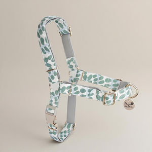 Arnés de lujo personalizado para perros al por mayor en estilo de moda sólido, características transpirables y encantadoras para perros XL para caminar - Product Image 1