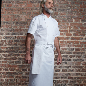 OEM Wholesale Custom Summer Hotel Uniforms <strong>Black</strong> Short Sleeve Restaurant and Hotel Kitchen Work Wear <strong>Chef</strong> <strong>Jacket</strong> - Product Image 6