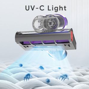 LANJI P820 OEM Household Vacuum Cleaner Fabric Kid's Bed Sofa Beat Mattress Cleaning with UV Lights <b>Dust</b> <b>Mite</b> <b>Controller</b> - Product Image 2