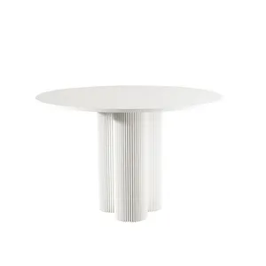 Gorman mobilya roma sütun masa kaya plaka masa tasarımlar yemek masaları