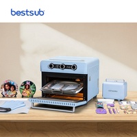 Four de Sublimation 25L BestSub à Transfert Thermique pour Blocs de Protection Tibiale, Ardoises Photo, Cadres, et Machine 3D Sous Vide avec Plateau Inclus