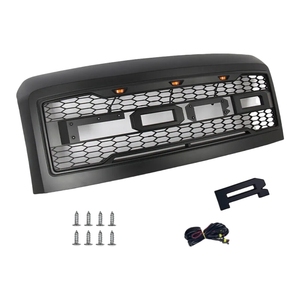 MARVELAND Remplacement direct du pare-chocs avant, ensemble de calandre supérieure du radiateur pour Ford F-250 F-350 F-450 Super Duty 2008-2010 - Product Image 2