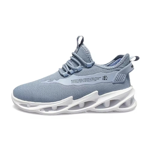 Zapatillas Deportivas de Verano para Hombre, Transpirables, de Malla, con Suela Baja, Amortiguadoras, Casuales, con Costuras Poco Visibles, de Goma, para Caminar - Product Image 6