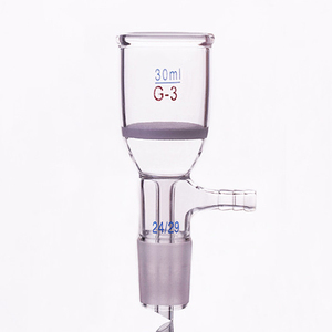 Tiandi กรวยแก้วสำหรับเผา100มล. กรวยกรองบูชเนอร์พร้อมข้อต่อมาตรฐาน - Product Image 2