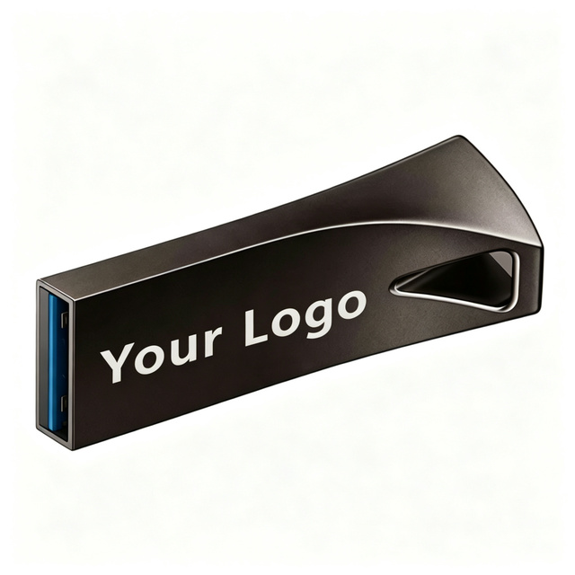 Luxury Metal USB Flash Drive 2.0 3.0 32GB 64GB 128GB 256GB High Speed Large Capacity 1 Year Warranty Gift Custom Logo Pendrive