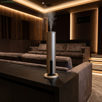 Diffuseur de parfum portable A326, contrôle par application, sans fil, en aluminium, diffuseur d'arômes sans eau, nébuliseur à air froid pour hôtel, bar