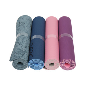 เสื่อโยคะ TPE สองชั้น ขายส่ง หนา 4 มม./5 มม./6 มม. พิมพ์โลโก้ตามสั่ง เป็นมิตรกับสิ่งแวดล้อม เสื่อโยคะสำหรับเด็ก - Product Image 6