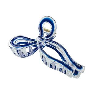 Pinzas para el pelo de plástico mate vintage de 26 colores personalizadas para mujer, pinzas para el pelo con lazo, pinzas para el pelo nuevas y elegantes pinzas para el pelo - Product Image 4