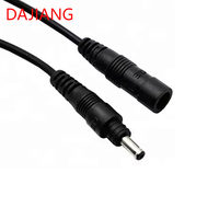 Câble d'alimentation CC DAJIANG OEM personnalisé avec cœur en cuivre 3,0*1,1 mm, connecteur coudé 1 m, chargeur jack CC 3011 pour voiture
