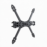 Advanced 5 Inch FPV Cinematic Drone Frame 3K Carbon Fiber Lightweight Chassis for Smooth Freestyle Flying and HD Recording