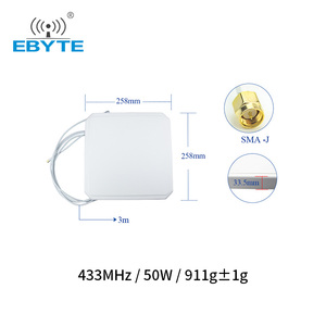 เสาอากาศแบบแบน Ebyte ODM TX433-PB-2626 433MHz กำลังขยายสูง 8dBi สำหรับอุปกรณ์ไร้สาย UHF RFID เพื่อการสื่อสาร - Product Image 2