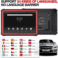 Tablet 10.1 Inci dengan RAM 4GB+Memori 128GB untuk Alat Diagnostik Otomatis Scanner OBD2 Launch X431 Pro3S+