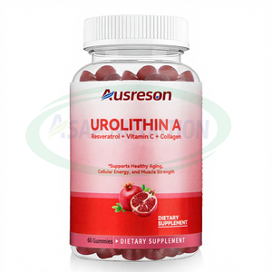 Gomitas de Grado Alimenticio para Adultos con Urolithin A Liposomal de Marca Privada OEM ASAP - Certificación ISO/Halal/Kosher - Apoyo para la Inmunidad y la Energía - Product Image 1