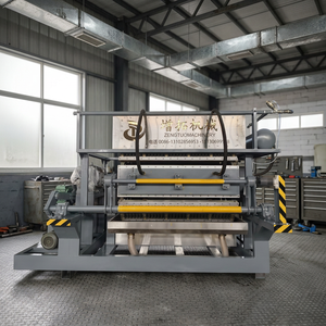 Machine de moulage de pâte à papier Zengtuo, contrôlée par PLC, avec moteur, boîte de vitesses, pompe, fonction de séchage, pour la fabrication de barquettes à œufs - Product Image 1