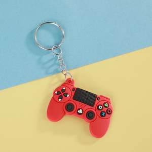 Wholesale Cute Bag Accessories PVC Mini Plastic Game <b>Key</b> <b>Chain</b> 3D Game Keychains for Women Men - Product Image 3