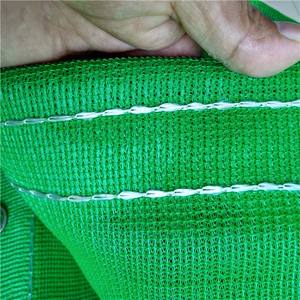 Hecho en China Red DE SEGURIDAD verde oscuro de alta calidad 30% ~ 95% Red de construcción de malla densa de suministro de fábrica para industria pesada - Product Image 3