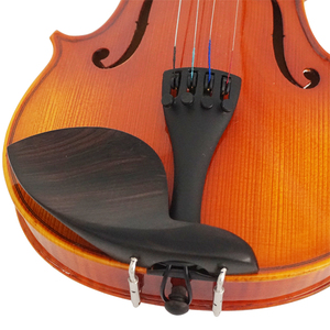 <span class=keywords><strong>Violon</strong></span> Sinomusik artisanal, couleur rouge brun brillant, <span class=keywords><strong>4</strong></span>/<span class=keywords><strong>4</strong></span>, entièrement en bois massif, finition laquée, ébène, avec étui et archet - Product Image 6