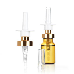 Bon prix pompe de pulvérisateur d'inhalateur nasal en aluminium-plastique bouteilles en plastique du fournisseur fiable avec couvercles à vis - Product Image 2