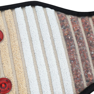 Cintura per Terapia a Campo Elettromagnetico Pulsato (PEMF) Cintura Riscaldante con Pietre Preziose a Infrarossi Lontani Cintura Riscaldante con Cristalli Chakra - Product Image 4