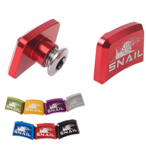 Vis de manivelle SNAIL pour VTT, en alliage d'aluminium 7075, vis de plateau de <span class=keywords><strong>pédalier</strong></span> simple, vis de manivelle carrée ou ronde pour vélo de montagne ou de route - Product Image 6