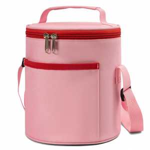 Sac isotherme rond personnalisé moins cher avec logo, léger, pour bière, sac isotherme pop-up pour la plage et le camping - Product Image 2