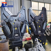 Alat Pemotong Besi Baja Hidrolik Putar untuk Excavator 15-30 Ton, Pembongkaran Bangunan