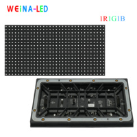 P10 Vollfarbiges Outdoor Wasserdichtes SMD 1R1G1B LED-Anzeigemodul 5000cd Helligkeit 6mm Pixel 5+ Jahre Garantie