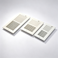 Grille de sortie d'air réglable en fer de haute qualité 8*4 8*6 10*6 12*6