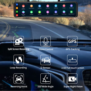 Maustor 신상품 OEM 3 렌즈 11.26 인치 자동차 <span class=keywords><strong>dvr</strong></span> 미러 Dashcam 안드로이드 자동차 라디오 4K 1080P 자동차 대시 카메라 - Product Image 6