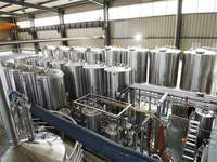 Équipement de brasserie artisanale écoénergétique 3000L-15000L Ensemble complet de cuves de fermentation et de stockage