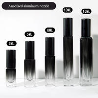 Flacon de parfum vide transparent carré miniature de 10 ml, design simple, en verre de haute qualité, avec bouchon argenté, diffuseur à roseaux