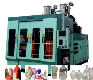 Tongsheng SPB-5L High-Speed Automatic Three-Layer PE Film Blowing Extrusion <b>Machine</b> Engine Pump 90kg/h Output Beckhoff PLC High - Product Image 1